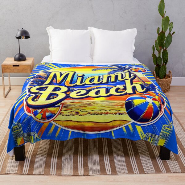 Item preview, Classic Vintage Miami Beach Florida Logo designed and sold by TheArtOfPat.