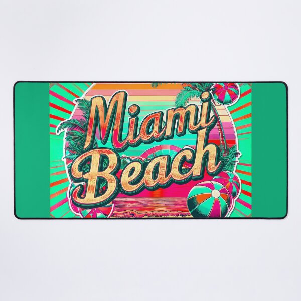 Item preview, Classic Vintage Miami Beach Florida Logo designed and sold by TheArtOfPat.