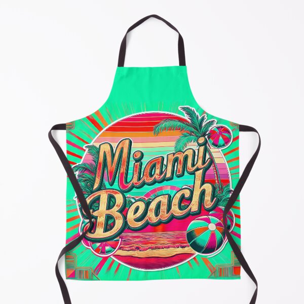 Item preview, Classic Vintage Miami Beach Florida Logo designed and sold by TheArtOfPat.