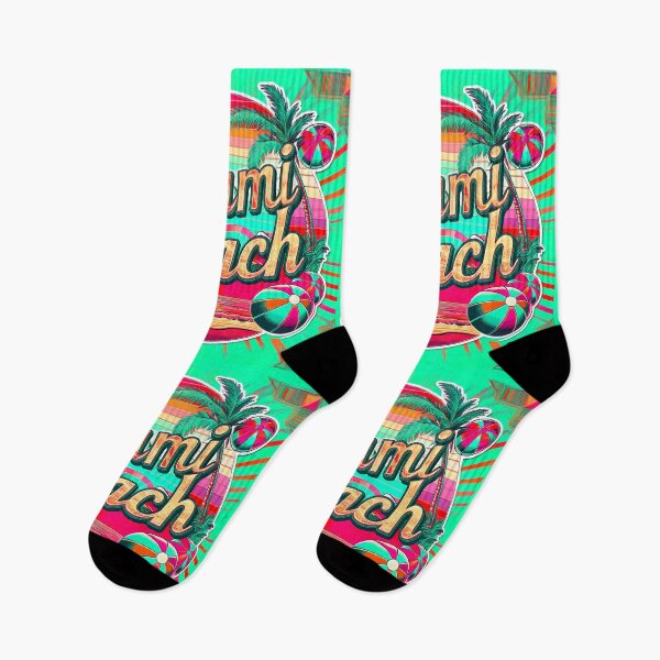 Item preview, Classic Vintage Miami Beach Florida Logo designed and sold by TheArtOfPat.