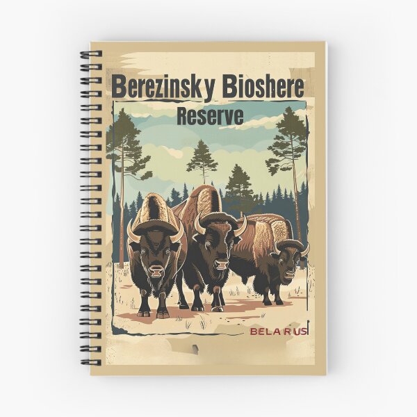 Item preview, A Vintage Travel Illustration of the Berezinsky Biosphere Reserve - Belarus  designed and sold by GoodOldVintage.