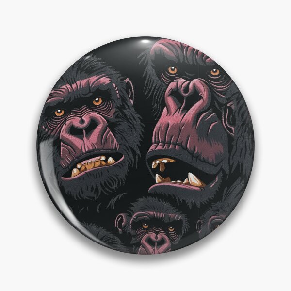 Item preview, Chimpanzees designed and sold by PatternCabinet-.