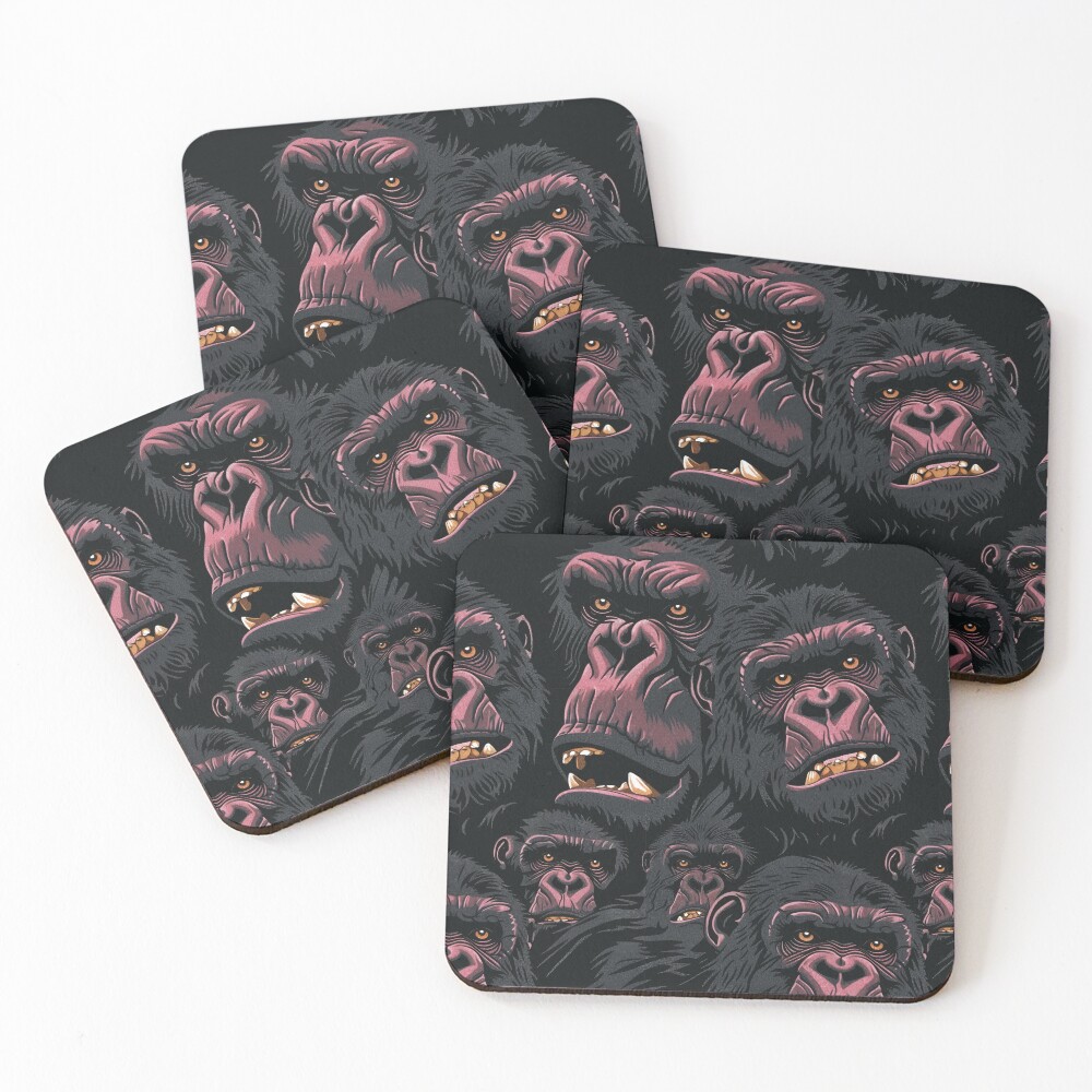 Item preview, Coasters (Set of 4) designed and sold by PatternCabinet-.