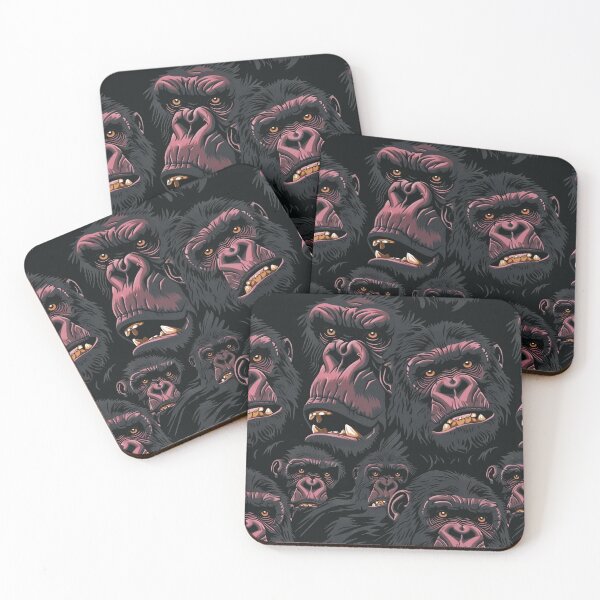 Item preview, Chimpanzees designed and sold by PatternCabinet-.