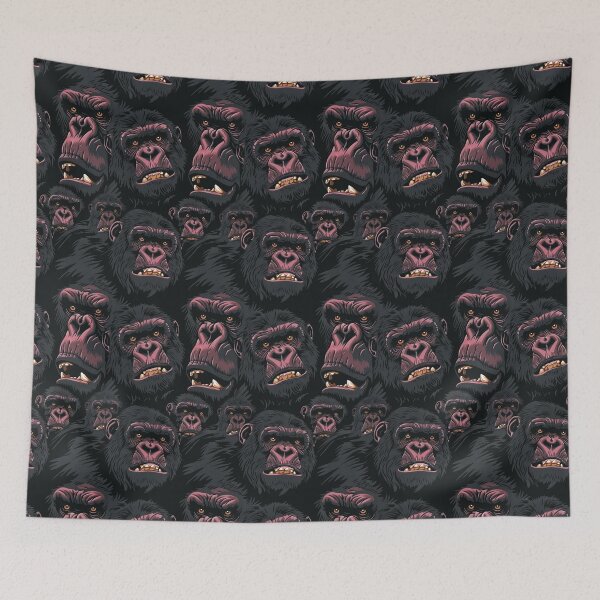 Item preview, Chimpanzees designed and sold by PatternCabinet-.