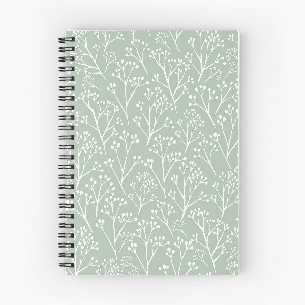 Item preview, Minimalistic leaf pattern - sage green designed and sold by LindaSitniece.