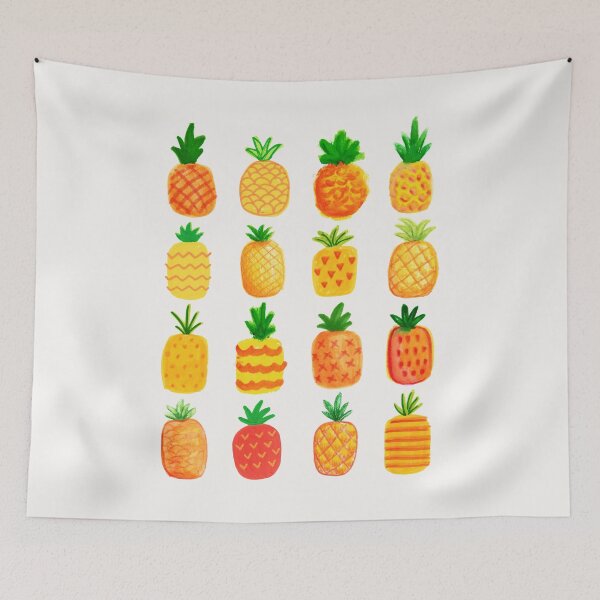 Item preview, Pineapple Doodles designed and sold by Midnight Coffee.