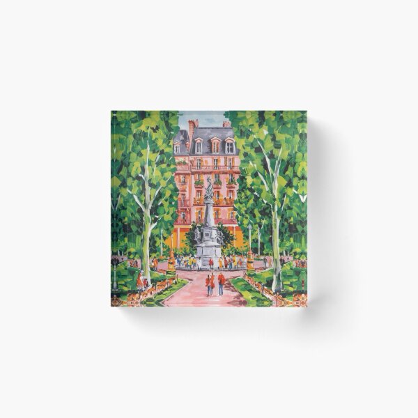 Item preview, Charming Parc Monceau: Paris Park Art designed and sold by CARRAANN.
