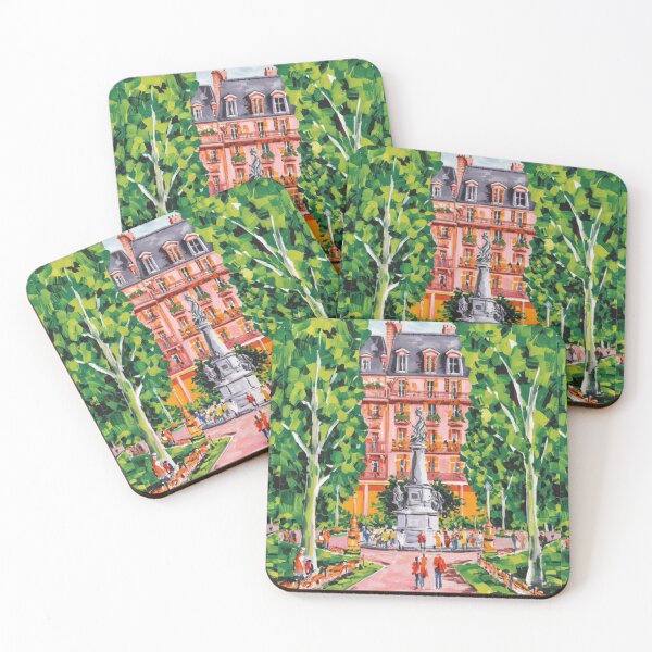 Item preview, Charming Parc Monceau: Paris Park Art designed and sold by CARRAANN.