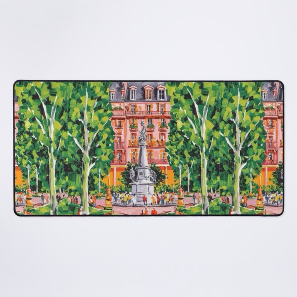 Item preview, Charming Parc Monceau: Paris Park Art designed and sold by CARRAANN.