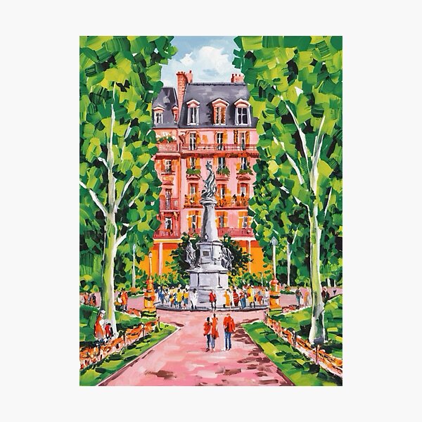 Artikelvorschau, Charmanter Parc Monceau: Pariser Parkkunst entworfen und verkauft von CARRAANN.