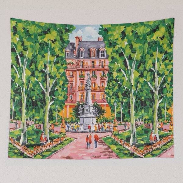 Item preview, Charming Parc Monceau: Paris Park Art designed and sold by CARRAANN.