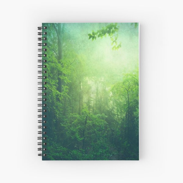 Item preview, lush green forest designed and sold by Dyrk Wyst Redbubble Shop.