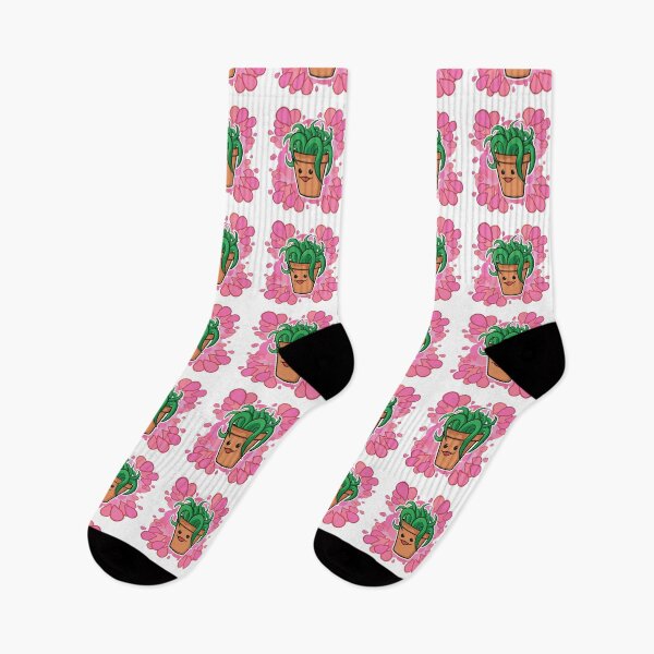 Item preview, Cute Plant over Colorful Petals designed and sold by MDesign8.