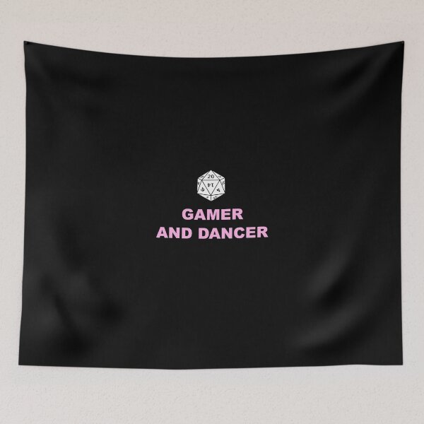 Item preview, D20 Gamer and Dancer in Pink designed and sold by ZepoPublishing.