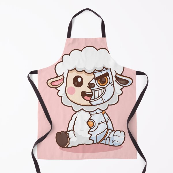 Item preview, Cute Sheep Robot Cyborg Cartoon Vector Icon - Adorable Animal and Technology Illustration designed and sold by hjian8219.