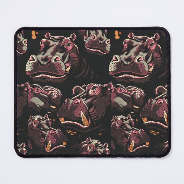 Item preview, Hippos designed and sold by PatternCabinet-.