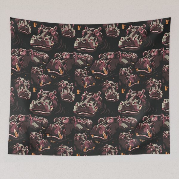 Item preview, Hippos designed and sold by PatternCabinet-.