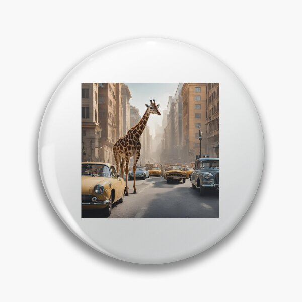 Item preview, JIRAFA CAMINADO EN CIUDAD designed and sold by williamdim.