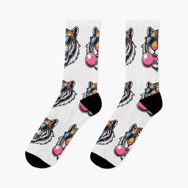 Item preview, Cool Tiger with Bubblegum designed and sold by ArtistryTouch.