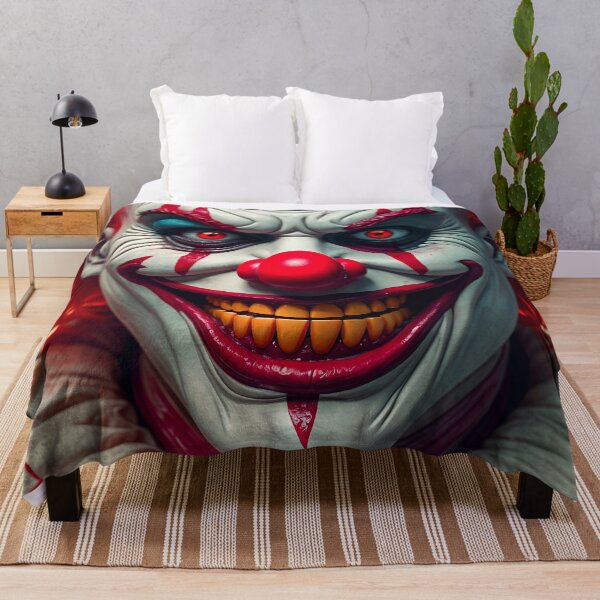 Item preview, Scary Crazy Killer Clown designed and sold by TheArtOfPat.