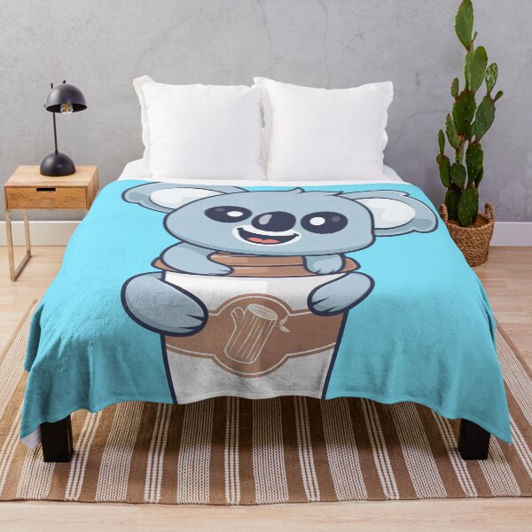 Item preview, Cute Koala Hug Coffee Cup Cartoon Vector Icon" designed and sold by hjian8219.