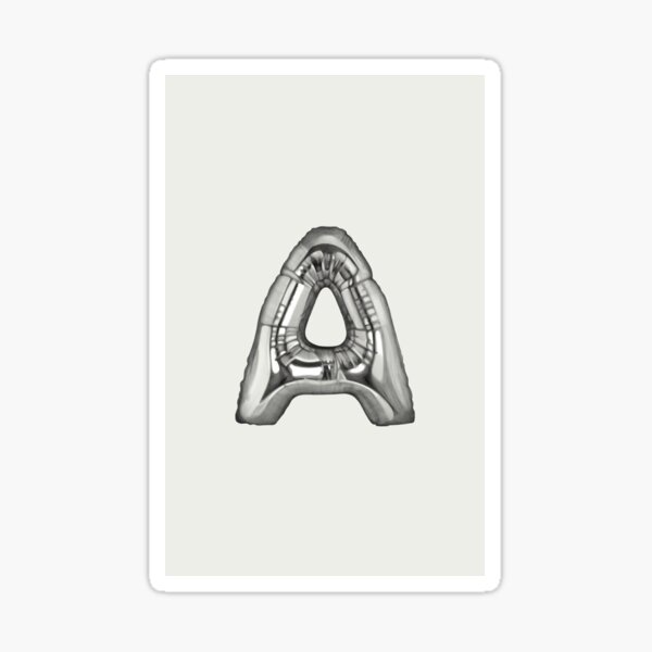 Alphabet Monday - A Sticker
