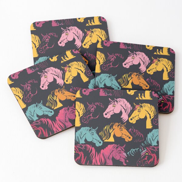 Item preview, Wild Horses designed and sold by PatternCabinet-.