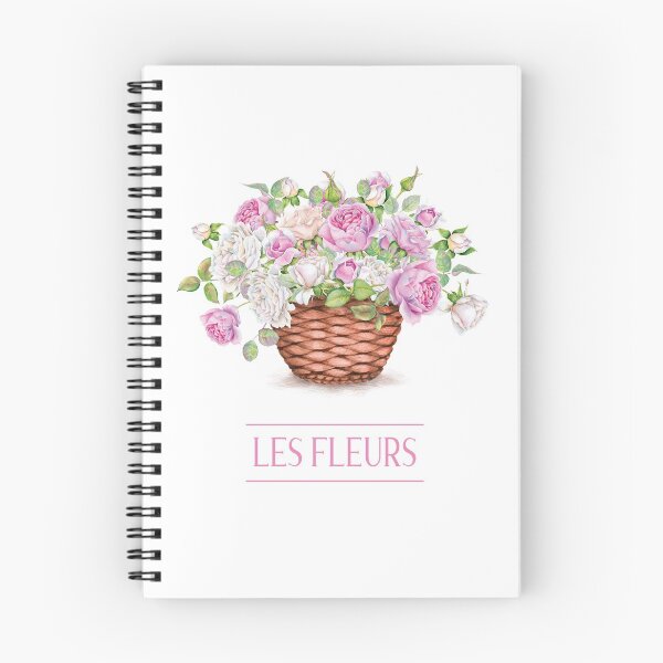 Item preview, Les Fleurs Basket designed and sold by PrettySimple Graphic Design.