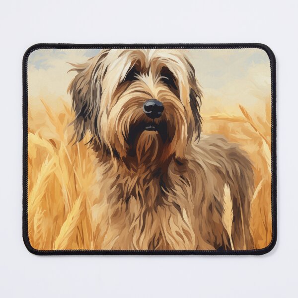 Item preview, Briard in a Wheat Field designed and sold by Samuelsboro.