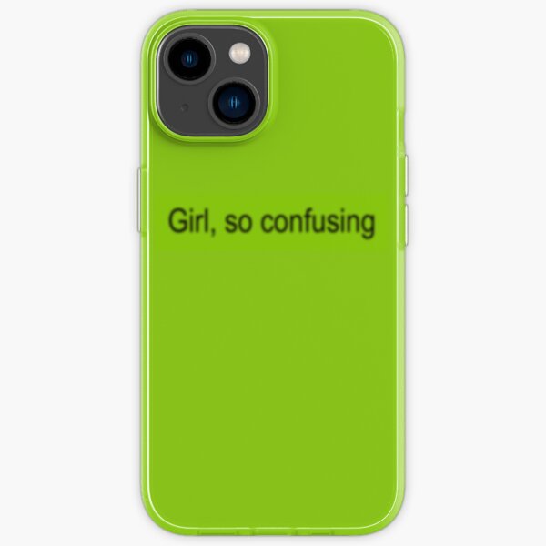 Girl, So confusing Brat lyric  iPhone Case
