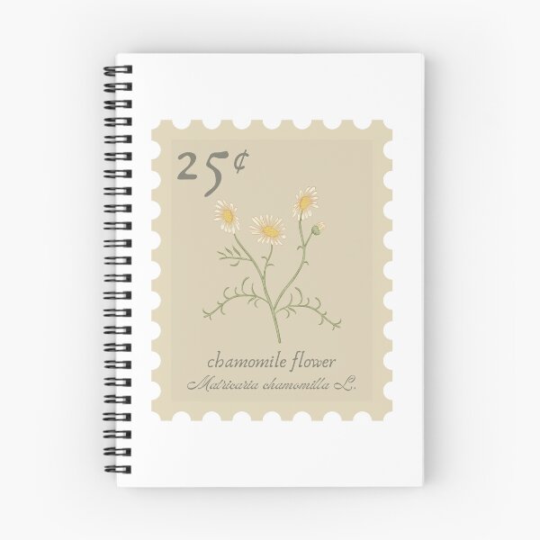 Item preview,  Chamomile flower vintage stamp designed and sold by Jasmine Sixel.