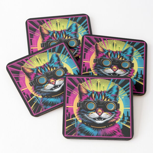 Item preview, Night Vision Goggles kitty cat  designed and sold by Manara  -Art.