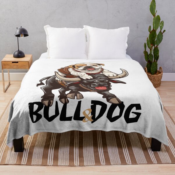 Item preview, Bull & Dog funny cartoon animals designed and sold by Stereotype-pro.