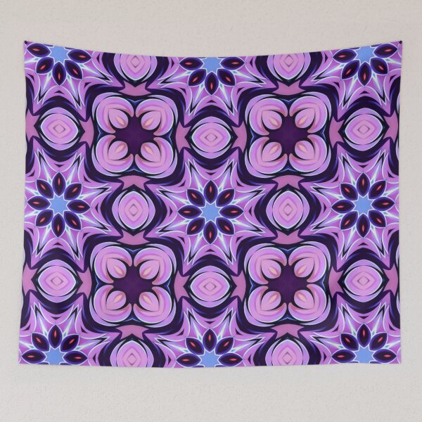 Item preview, Pink and Purple Surface patern for home decor, home decor, pink and purple kaleidoscope,  designed and sold by DammyK89.