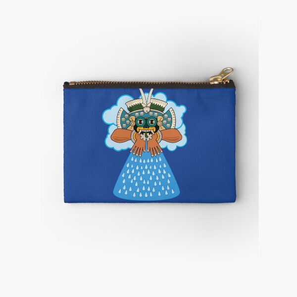 Item preview, Tláloc making rain designed and sold by ocelotlcalli.