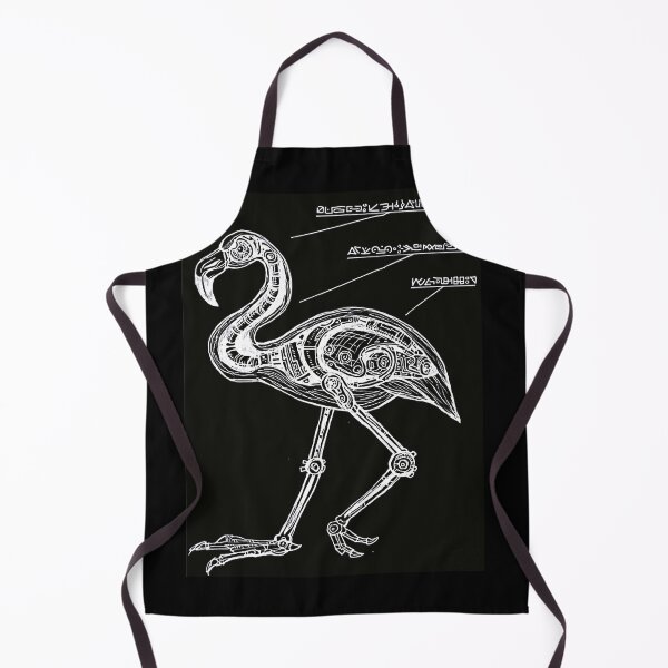 Item preview, Cyber Flamingo - Sorceress Of Silicon designed and sold by Shiny Red Nothing.