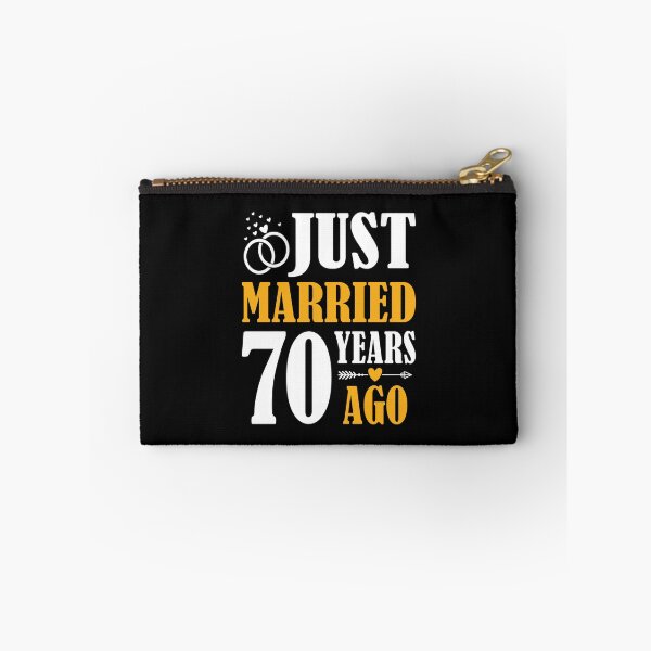 Item preview, Just Married 70 Years Ago designed and sold by skeastore.