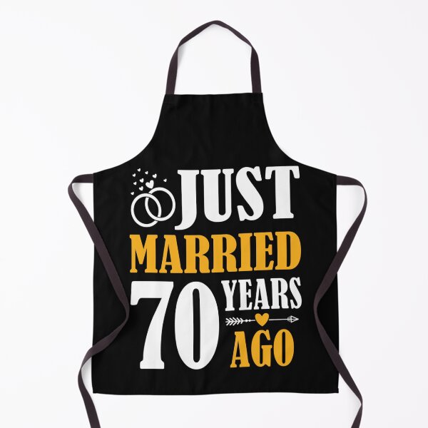 Item preview, Just Married 70 Years Ago designed and sold by skeastore.