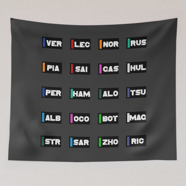 Item preview, F1 pilotos designed and sold by Pecferly.