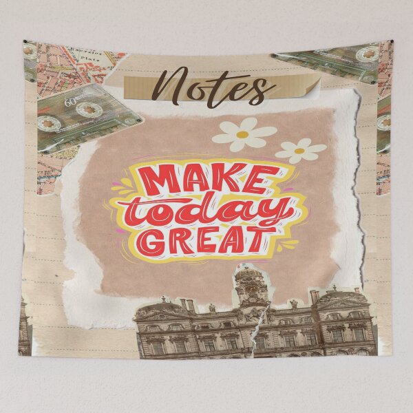 Item preview, Vintage Motivational Quote-Make Today Great designed and sold by nooritasoftness.