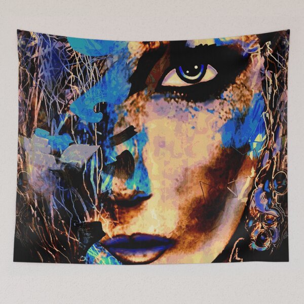 Item preview, Abstract Portrait designed and sold by Natalie Holland.