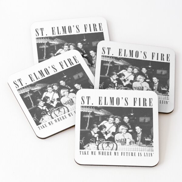 Item preview, St. Elmo's Fire Retro Vintage 80s Bootleg designed and sold by mijuyah.