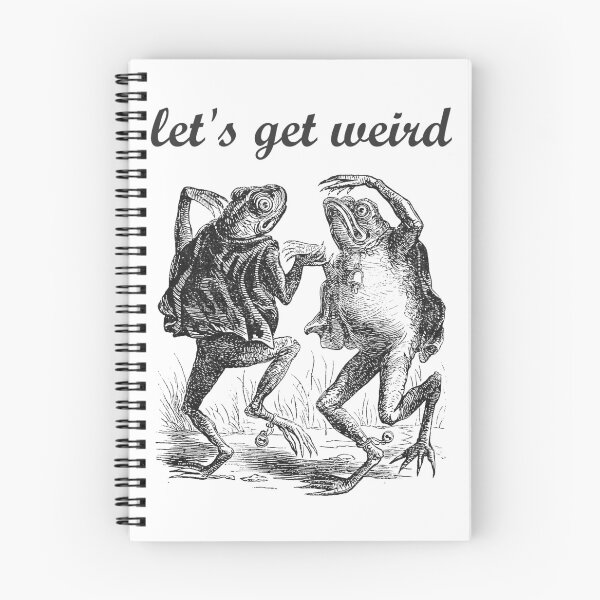 Item preview, Let's Get Weird Dancing Frogs Drugs Fairy Tale Strange Dream designed and sold by Better Me.
