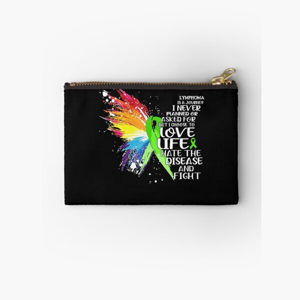 Item preview, Lymphoma is a journey I NEVER planned or asked for but i choose to LIVE LIFE hate the disease and FIGHT designed and sold by KatMercerr.