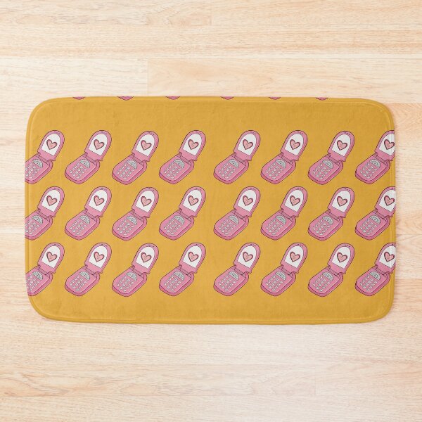 Item preview, Y2K Flip Phones Heart Pattern designed and sold by WBArtwork.
