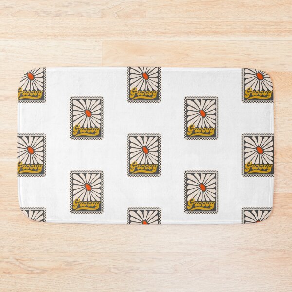 Item preview, Retro Unique Pattern Groovy y2k 80s Trendy Flower T-shirt Sticker designed and sold by ThinkNature!.