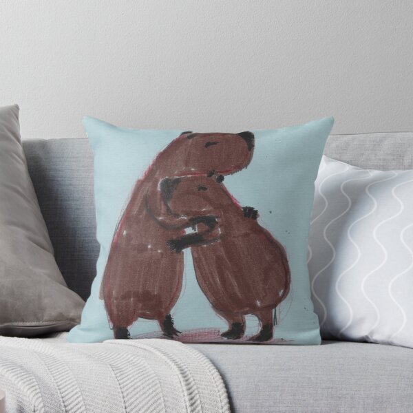 Item preview, capibaras abrazándose designed and sold by guilhernunes.