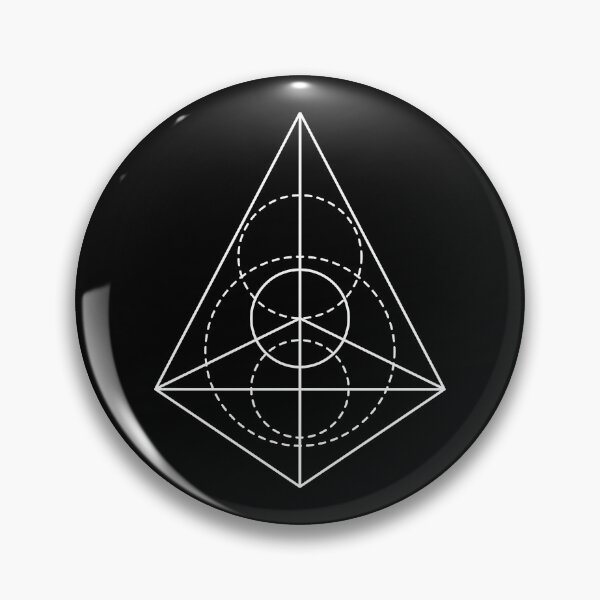 Item preview, Sacred Geometry, double triangle with inner circles designed and sold by Numbers-Art.