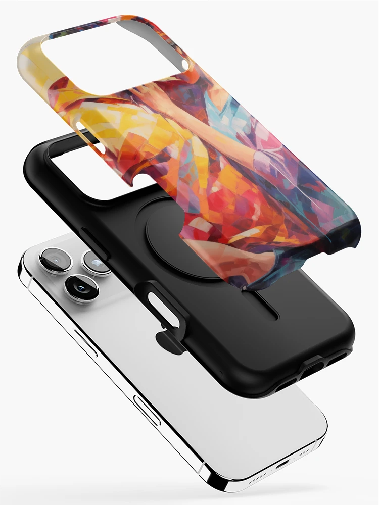 Thumbnail 2 of 4, iPhone Case, Abstract Couple designed and sold by Rtymer.